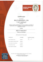 ISO 17100 Certification thumbnail