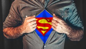 superhero shirt tearing superman preview
