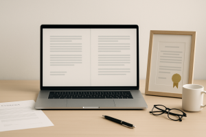 Serviços de tradução de documentos com conformidade e exatidão.