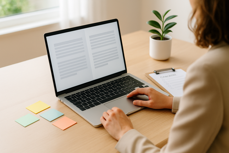 agência de tradução — fluxo de trabalho e checklist