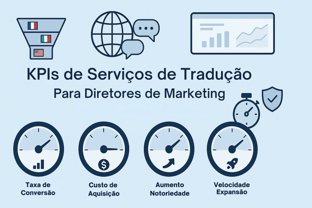 KPIs de Marketing ligados a serviços de tradução por país