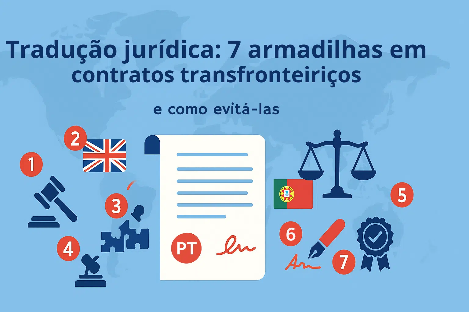 Tradução jurídica: 7 armadilhas em contratos transfronteiriços (e como evitá-las) 1 Tradução juridica 7 armadilhas em contratos transfronteiriços