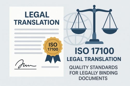 ISO 17100 Legal Translation: Quality Standards for Legally Binding Documents 1 ISO 17100 legal translation certification ensuring quality standards for legally binding documents