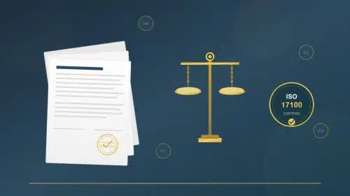 9 servicios de traducción jurídica certificada