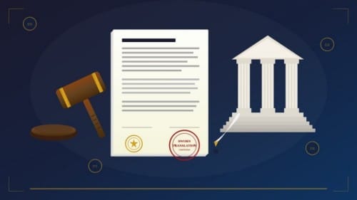Sworn Translation for Court Documents: Legal Validity Across Borders 1 Professional sworn translation for court documents in a legal setting with judicial elements