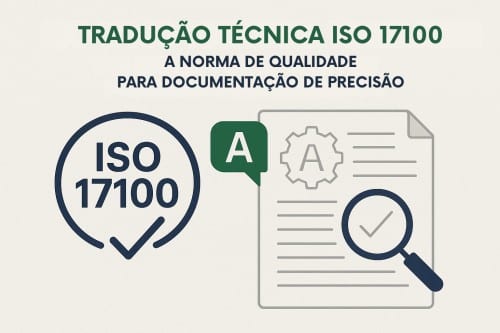 Tradução Técnica ISO 17100: A Norma de Qualidade para Documentação de Precisão 1 Certificação de tradução técnica ISO 17100 com normas de qualidade de documentação